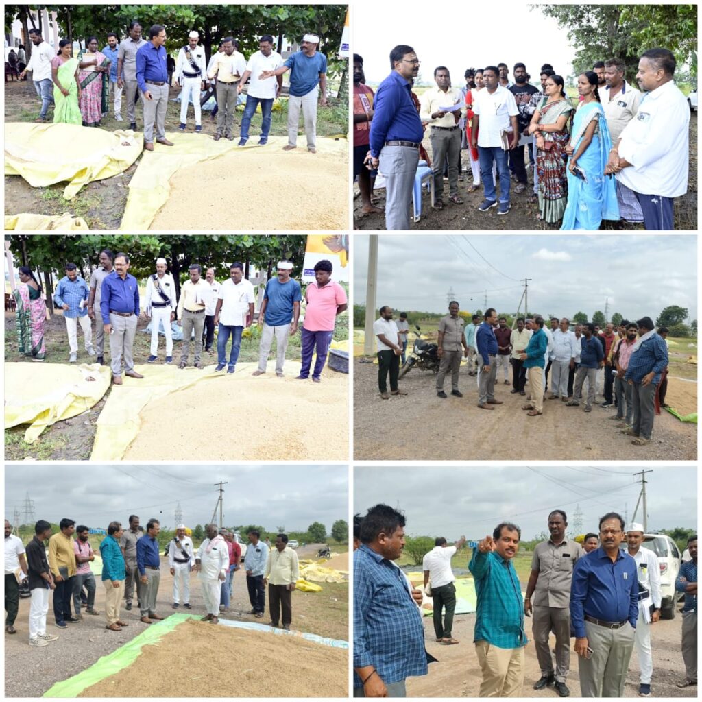 కొనుగోలు కేంద్రాల నిర్వహణలో నిర్లక్ష్యంపై కలెక్టర్ ఆగ్రహం u716-1000584691