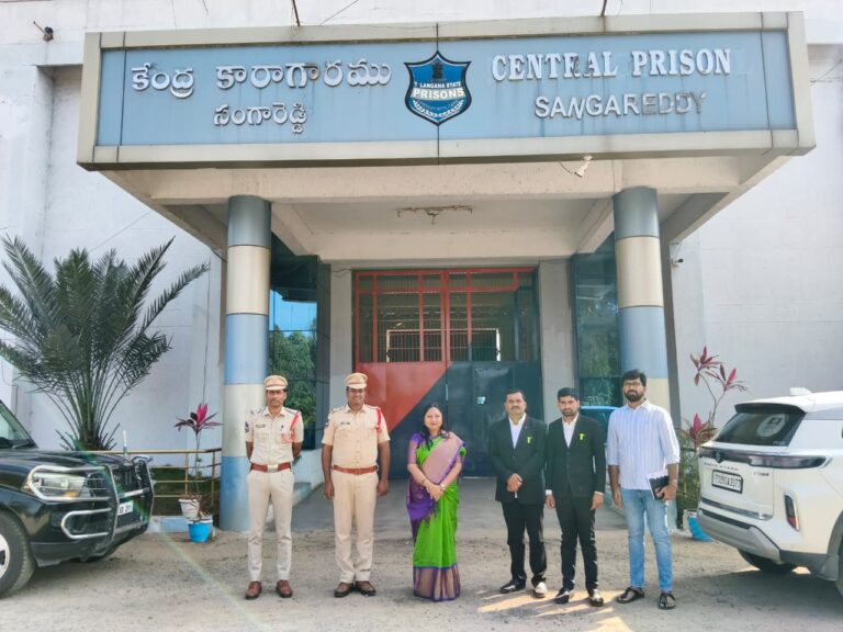 సంగారెడ్డి సెంట్రల్ జైలు (కంది )లో జిల్లా న్యాయ* *సేవాధికార సంస్థ కార్యదర్శి ఆకస్మిక తనిఖీ 1011077153