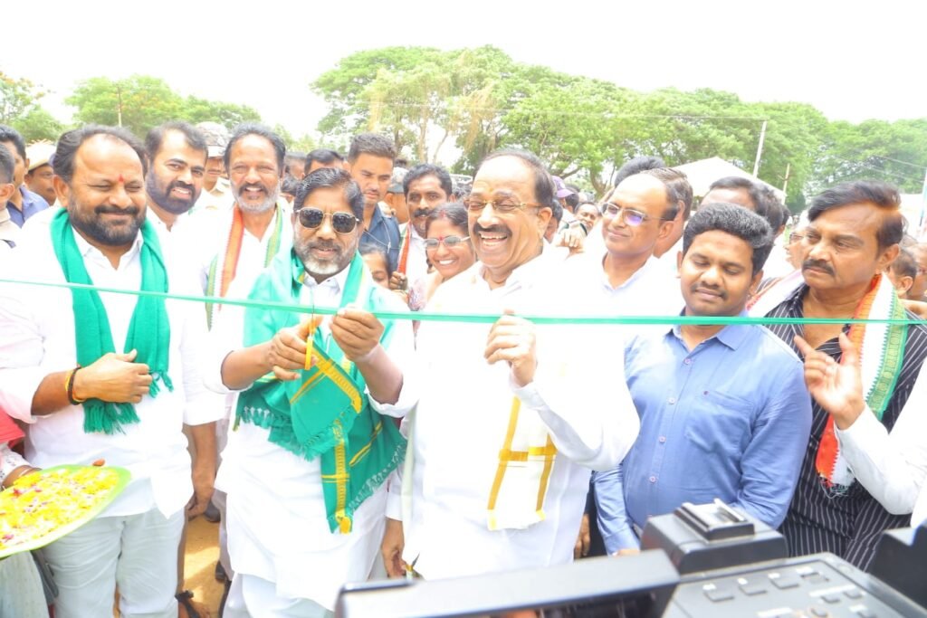 మెగా రైతు మేళాను ప్రారంభించిన మంత్రులు