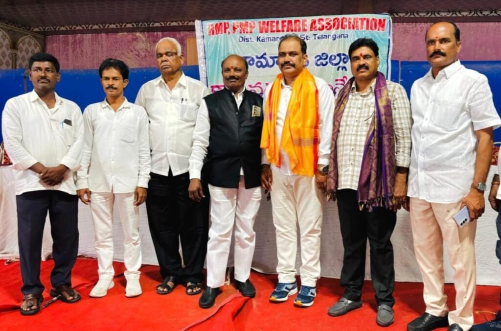 ఆర్.ఎం.పి & పీఎంపీ వెల్ఫేర్ అసోసియేషన్ కామారెడ్డి డివిజన్ జిల్లా అధ్యక్షుడిగా షేక్ అజీజ్ ఎన్నిక