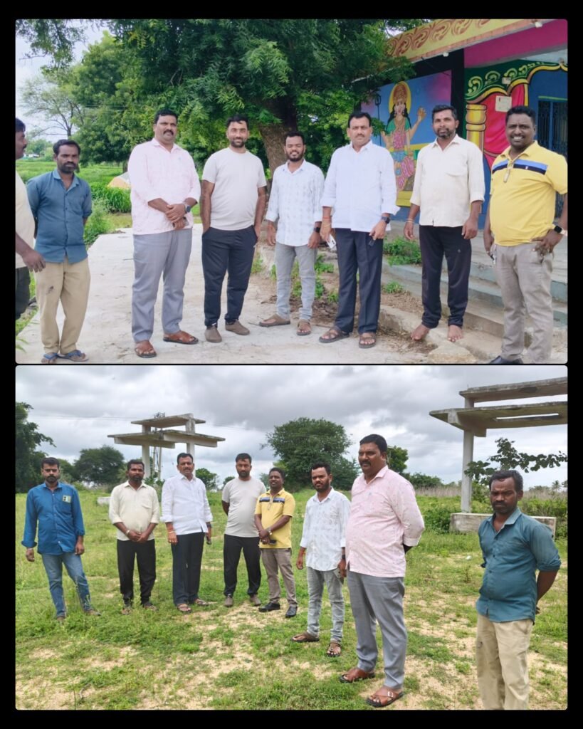 ఫరీద్‌పేట్‌లో ముత్యాలమ్మ ఆలయం, శ్మశాన వాటికకు విద్యుత్ స్తంభాల ఏర్పాటు